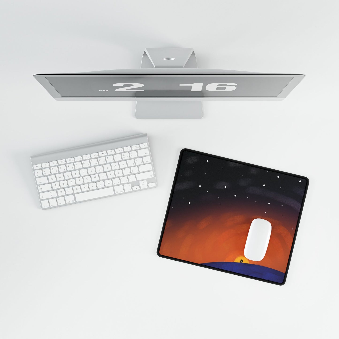 Romantic Sunset - Desk Mat