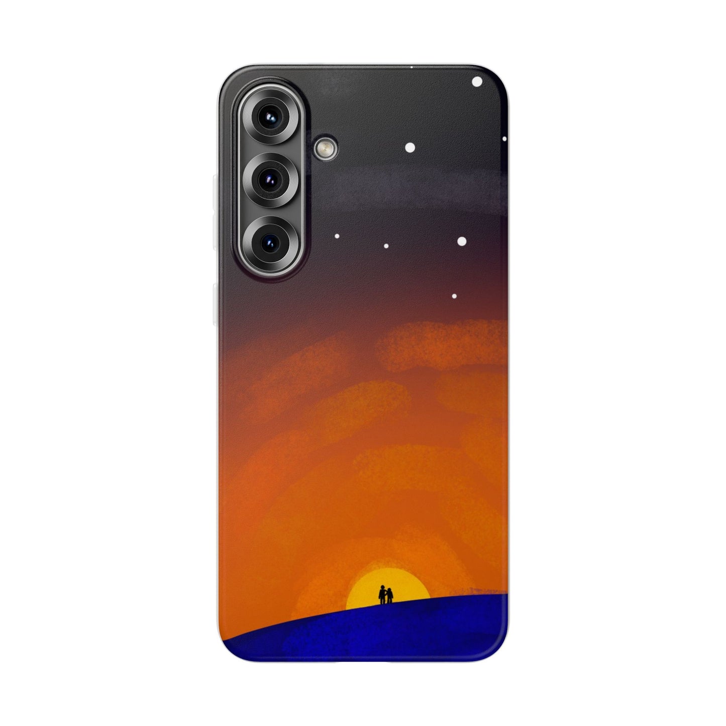 Romantic Sunset Flexi Case - Perfect Gift for Couples