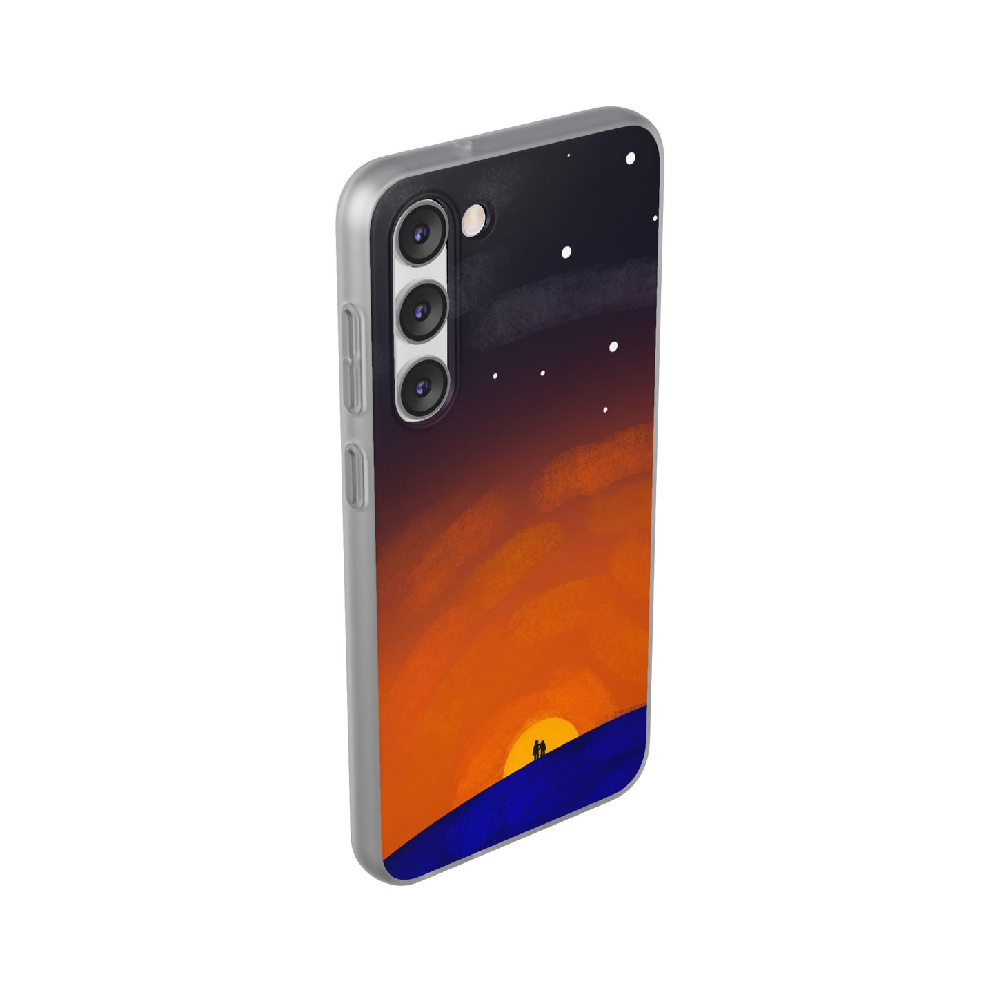 Romantic Sunset Flexi Case - Perfect Gift for Couples