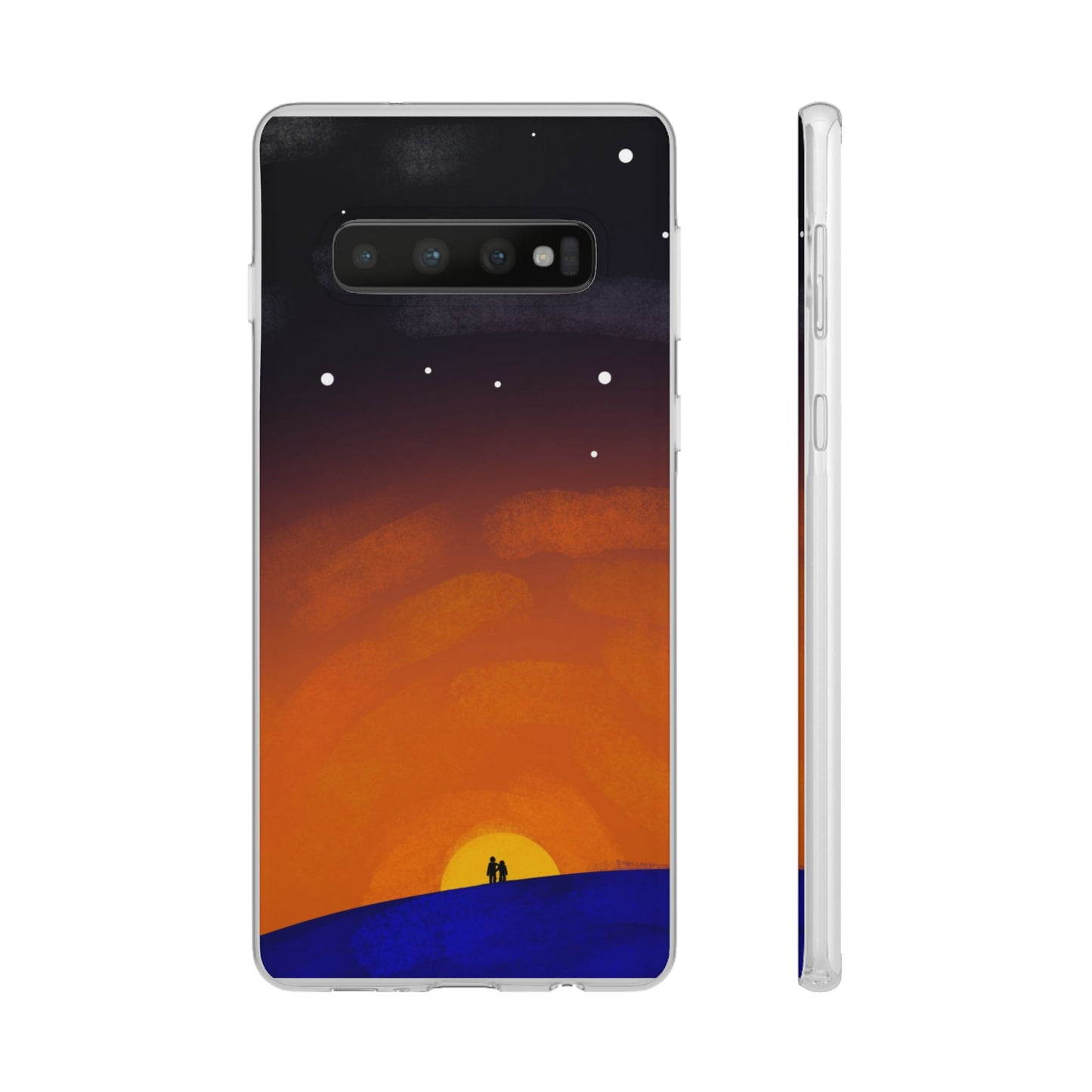 Romantic Sunset Flexi Case - Perfect Gift for Couples