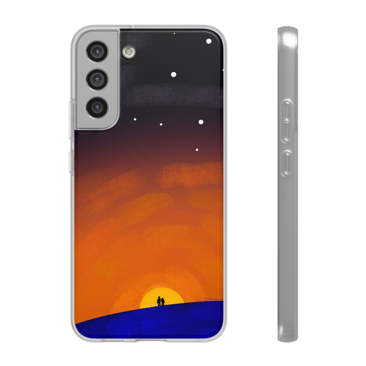 Romantic Sunset Flexi Case - Perfect Gift for Couples