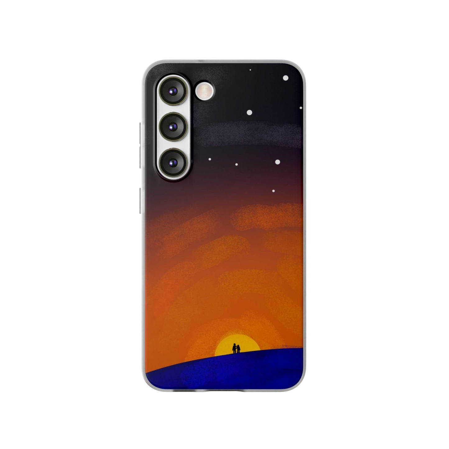 Romantic Sunset Flexi Case - Perfect Gift for Couples