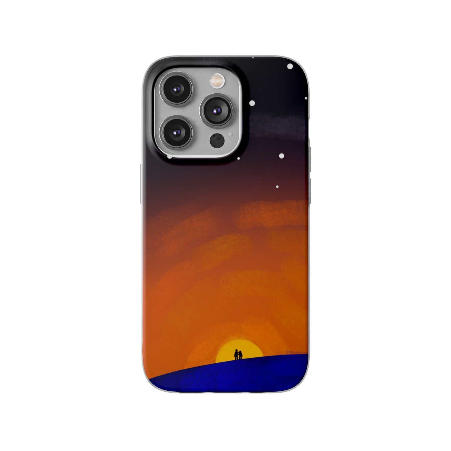 Romantic Sunset Flexi Case - Perfect Gift for Couples