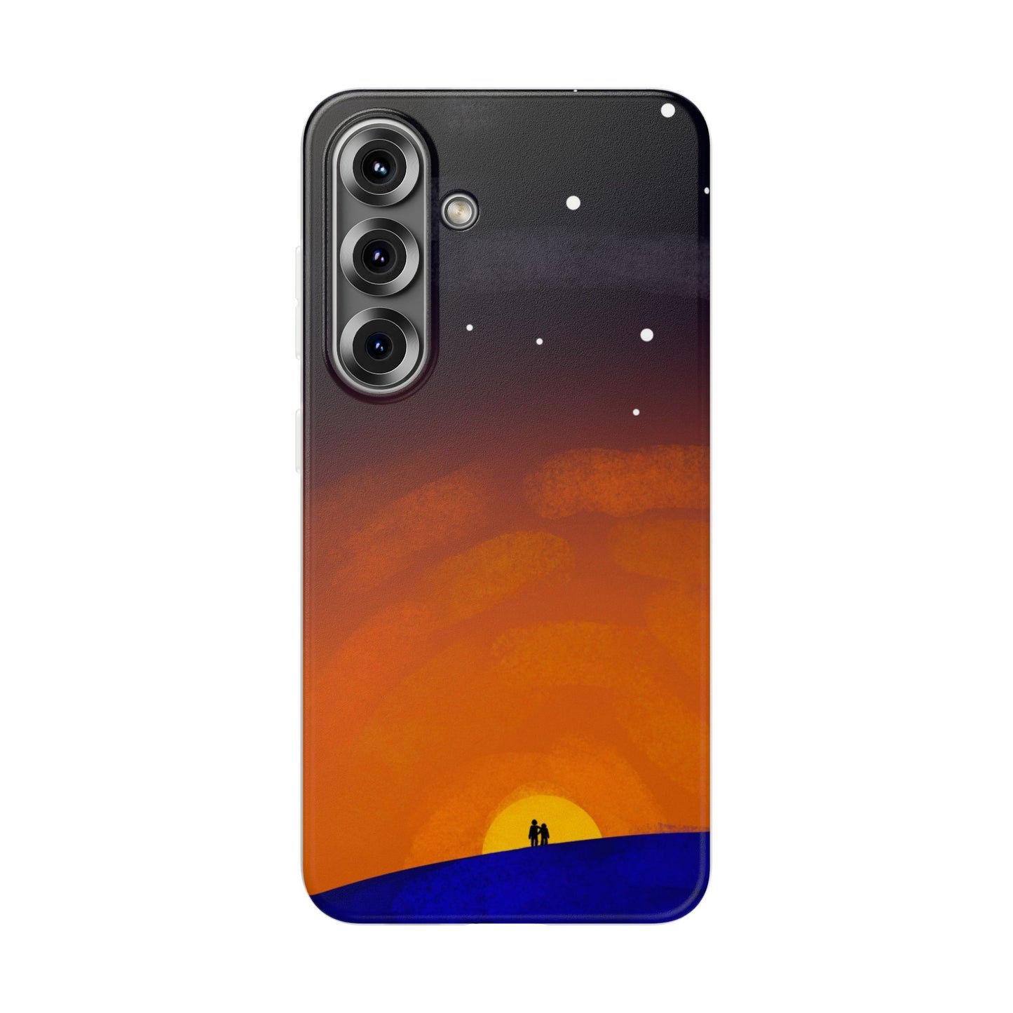 Romantic Sunset Flexi Case - Perfect Gift for Couples