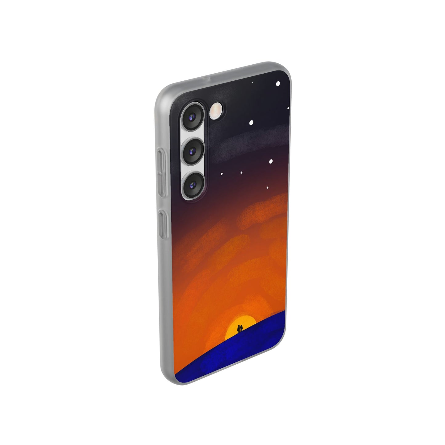 Romantic Sunset Flexi Case - Perfect Gift for Couples