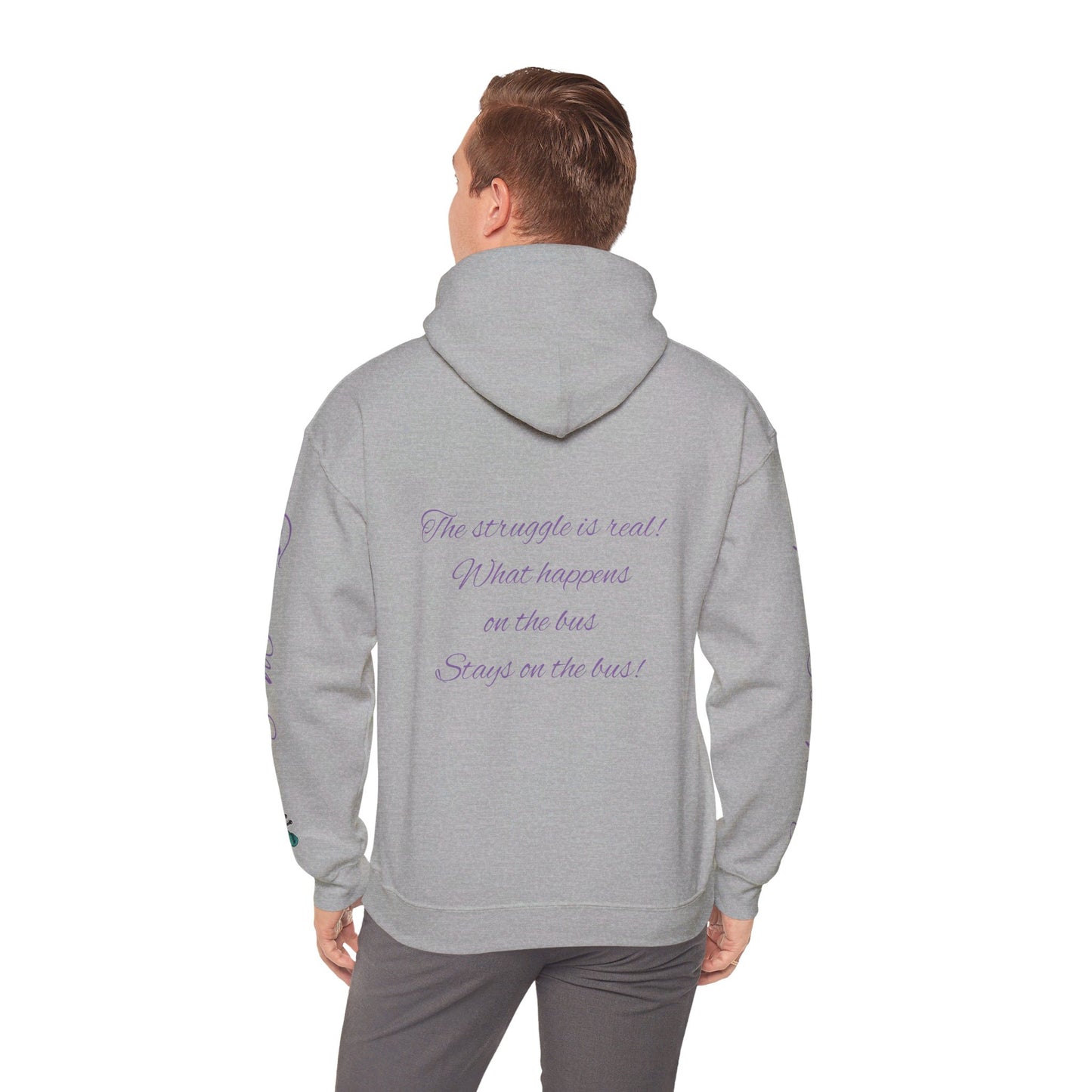 Magic Struggle Bus - Unisex Heavy Blend™ Hooded Sweatshirt